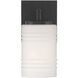 Leavenworth 1 Light 5 inch Matte Black Wall Sconce Wall Light